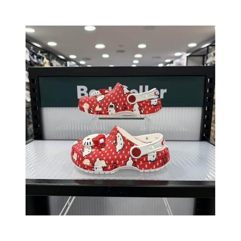 クロックスシューズサンリオキャラクターズレッドクラシッククロッグキッズ