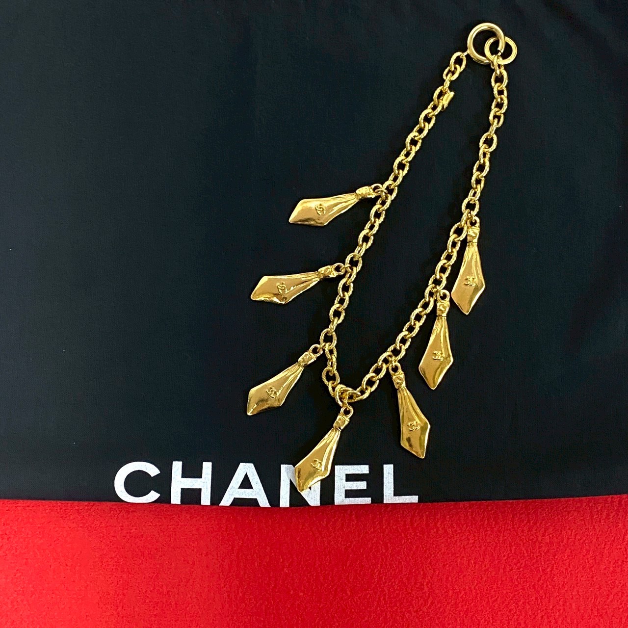 ヴィンテージ ココマークネックレス GP ゴールド 66483