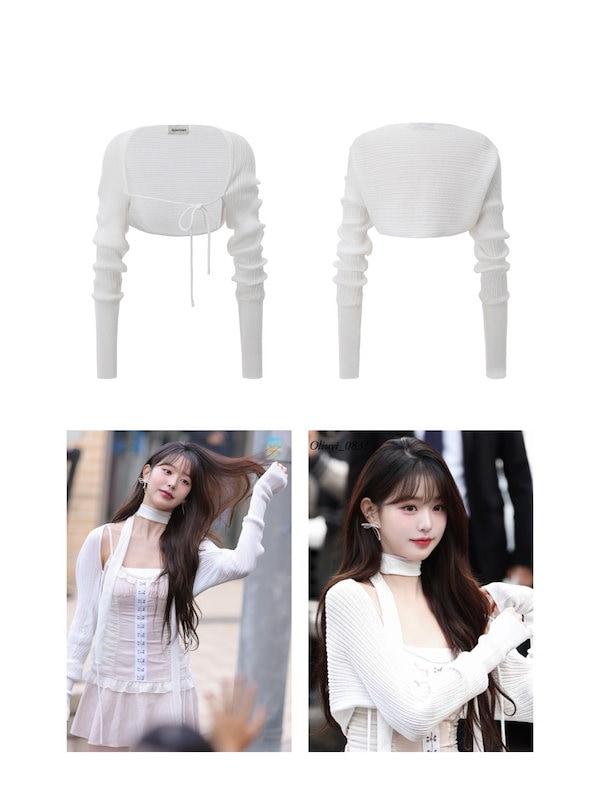 【iveウォニョン・twiceナヨン着用】theopen product ボレロ iveウォニョン・twiceナヨン着用】theopen product ボレロ