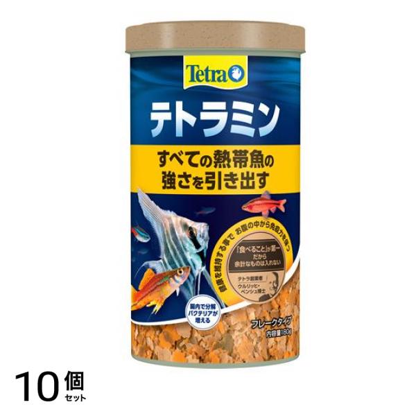 Tetra テトラミン フレークタイプ 180g 10個セット