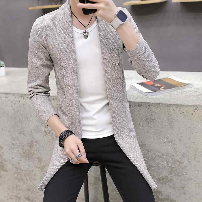 メンズ ファッション 服 オシャレ シンプル 大人 かっこいい 大きいサイズ ストリート 紳士服 秋 薄手 ジャケット スリム フィット セーター カーディガン 韓国スタイル