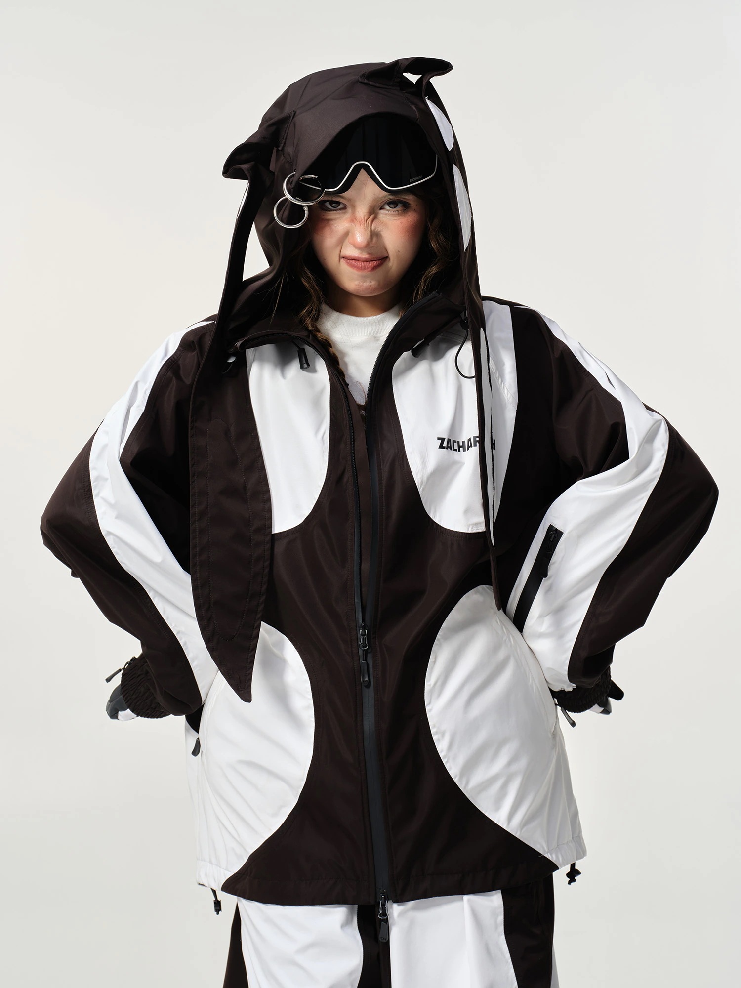 スノーボードウェア 2024 2025 上下セット レディース メンズ 防水30000mm スキーウェア スノボウェア ジャケット アウター パーカー ロングパンツ 男女兼用 韓国風 防水 防寒防雪