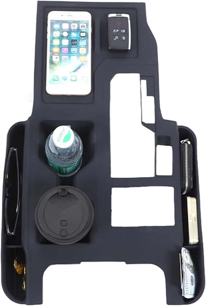 トヨタ ランドクルーザー250 ランクル250 専用 シフトパネル センターコントロールカバー ラバーマット コンソールスイッチパネルカバー シリコン素材 キズ防止 汚れ防止 収納付き