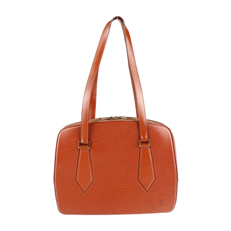 LOUIS VUITTON ルイ ヴィトン ショルダーバッグ M52433 ヴォルテール エピ レザー ケニアブラウン ショッピングバッグ ビトン 本物保証 中古