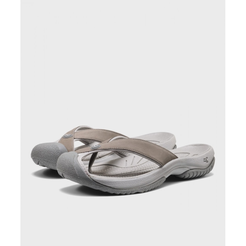 KEEN ワイメアフリップフロップスチールグレー