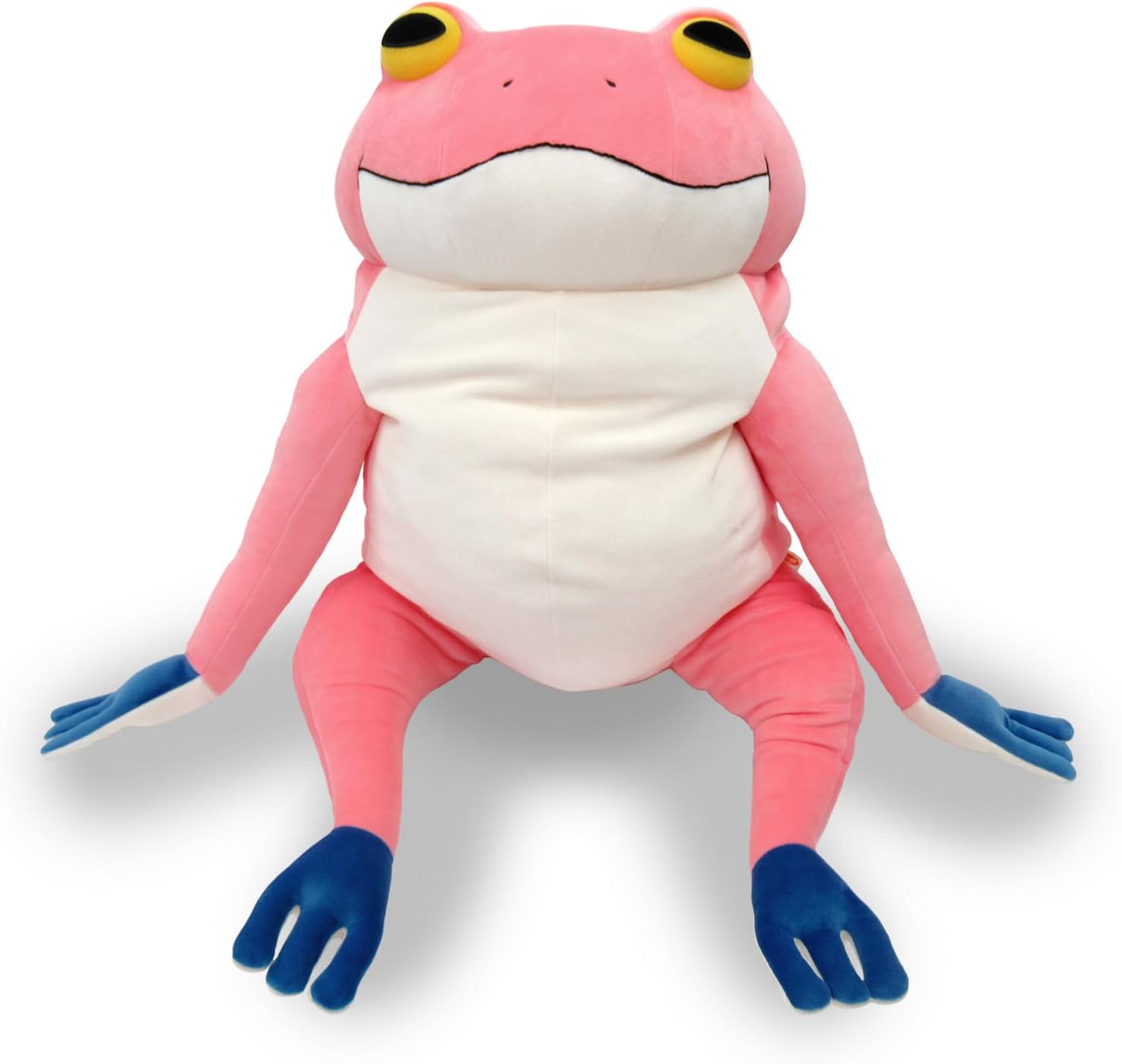 シナダグローバル もちシリーズ もちかえる ピンク (XL) 35×35×50cm ぬいぐるみ カエル アニマル MOKR-0880P