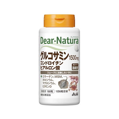 他サイト： アサヒ ディアナチュラ グルコサミン・コンドロイチン・ヒアルロン酸 30日分180粒(L3)の商品画像