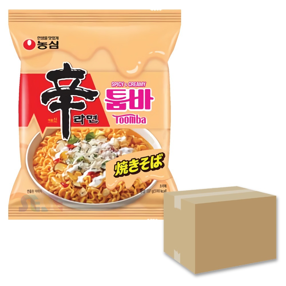 辛ラーメン トゥーンバ 137g 32袋セット / クリームパスタ風焼きそば 韓国ラーメン