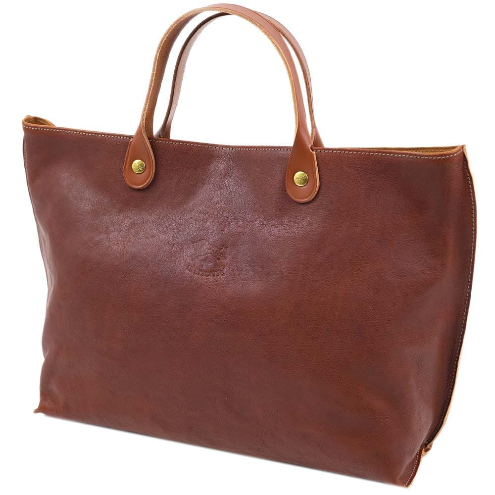 イルビゾンテ トートバッグ ハンドバッグ メンズ レディース レザー 本革 セピアブラウン SEPPIA IL BISONTE BTH022-PO0001-BW230B
