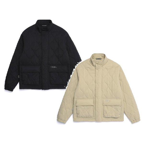 N254UPD120 NRN キルティング パディング ジャンパー