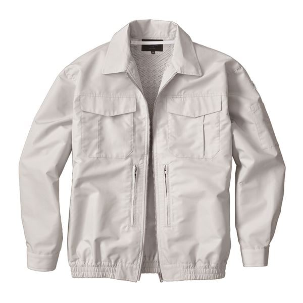 KU92130 空調服 R 綿ポリ混紡 スペーサー一体型 服のみ シルバー 3L 8,183円