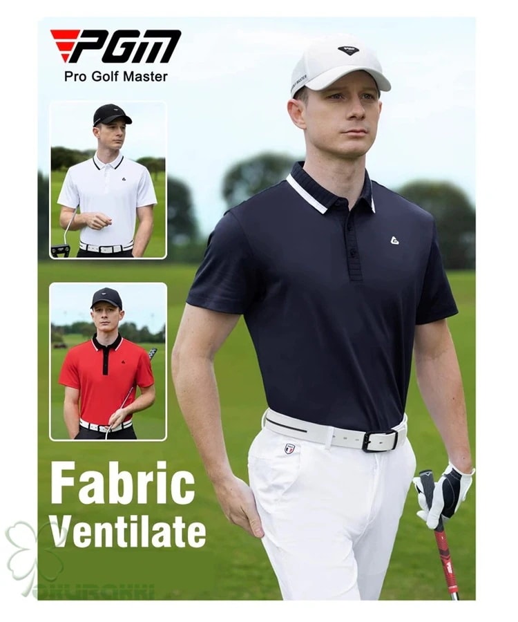 ゴルフ 半袖ポロシャツ ゴルフウェア 通気速幹 ストレッチ シャツ メンズ ポロシャツ 春夏新作モデル2504gshirt14