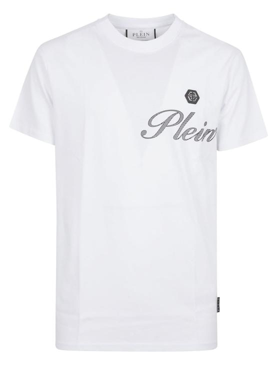 PHILIPP PLEIN Men T-Shirts MTK8880PJY002N01 White