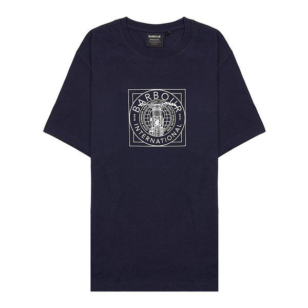 []男性ロゴプリントコットンTシャツ MTS1150 NY57 /1