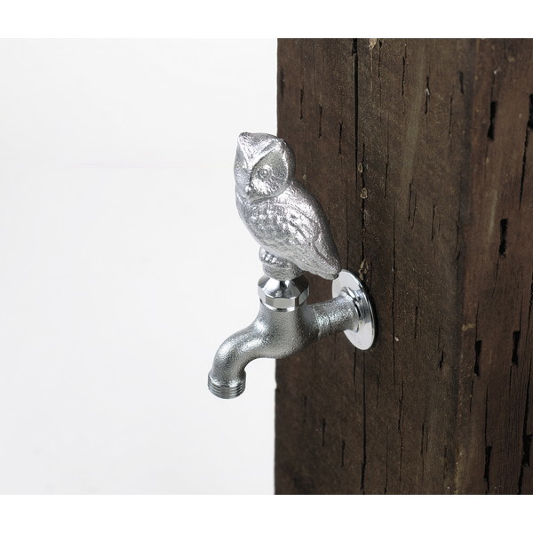 K126EG ガーデニング水栓 フクロウ付