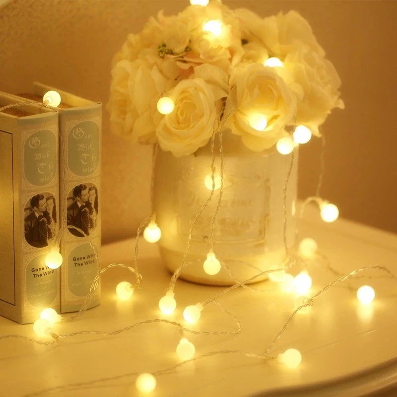 アウトドアキャンプ防水バッテスusbリモコンボールledライトストリングホリデーデコレーション装飾ライト 6,375円