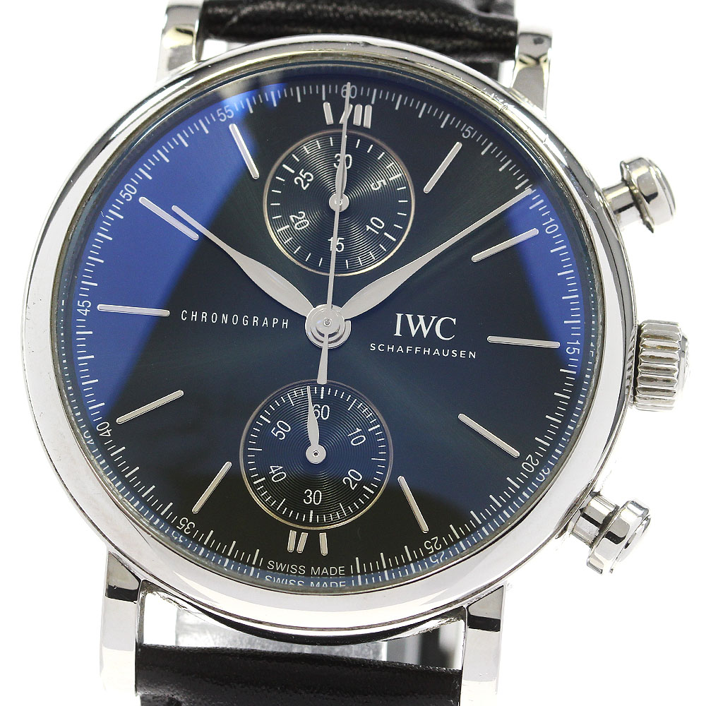 IWC IWC SCHAFFHAUSEN IW391405 ポートフィノ クロノグラフ 自動巻き メンズ _832087【中古】