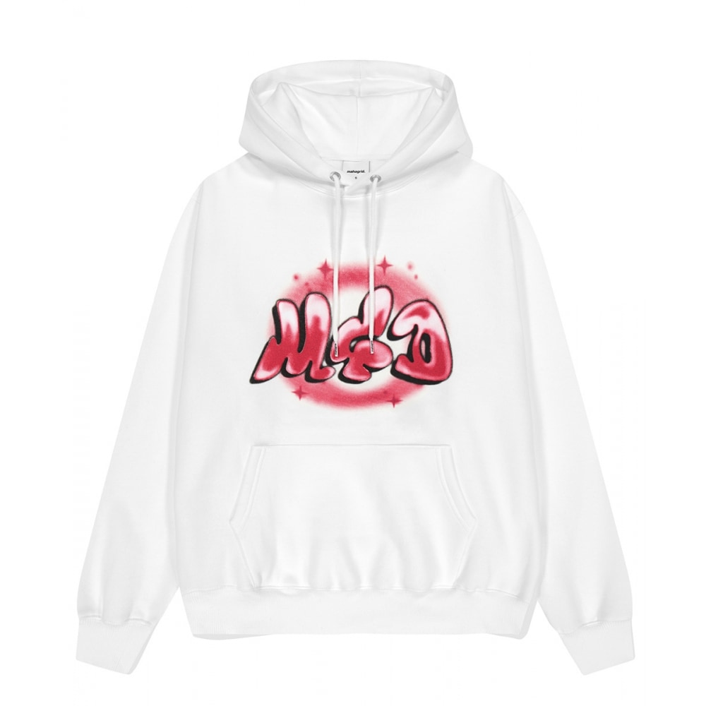 マハグリッドエアブラシ MGD パーカーホワイト (MG2DFMM415A)