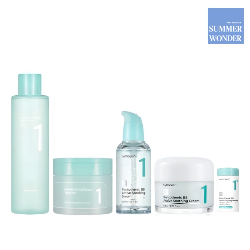 [正規品][3種SET] 1番 トナー 300ml / トナーパッド 70枚 / セラム 50ml / クリーム 80ml / パウダー 7g