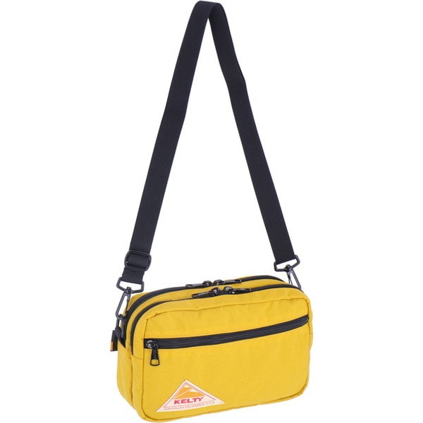 KELTY ケルティ RECTANGLE ZIP SHOULDER 4 BLACK アウトドア バッグ 32592155-MUSTARD ショルダーバッグ「-RS2403」「RS2406」