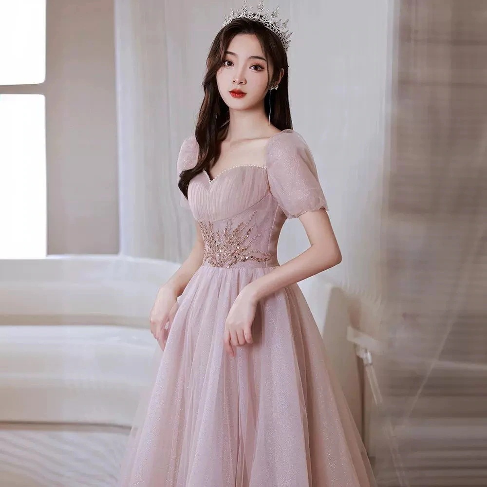 2025 レディースバンケットドレス プリンセス気質 エレガント スリム