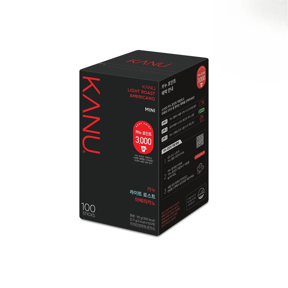 [カヌーポイント] カヌー ミニ ライト ロースト アメリカーノ 100本入り