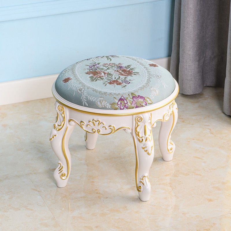 エレガントなラウンドスツールオットマン