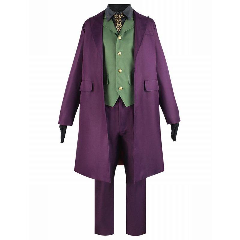 【人気SALE】SXXL サイズ 5点セット コスプレ衣装 コスチューム Joker ジョーカー 風 Squad Suicide スーサイド・スクワッド