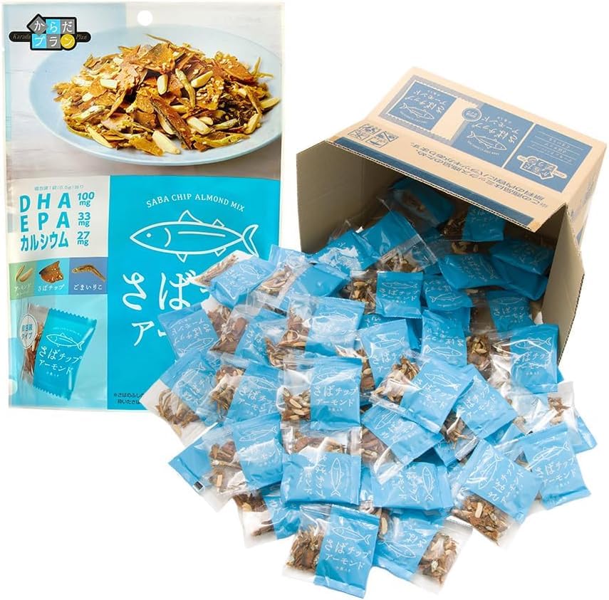 MDホールディングス からだプラン さばチップアーモンド (大容量BOX)