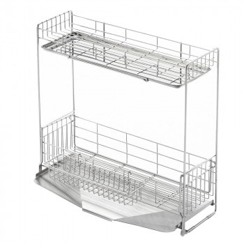 シンクサイド幅の広がる2段水切り 幅15x奥行47 1306080