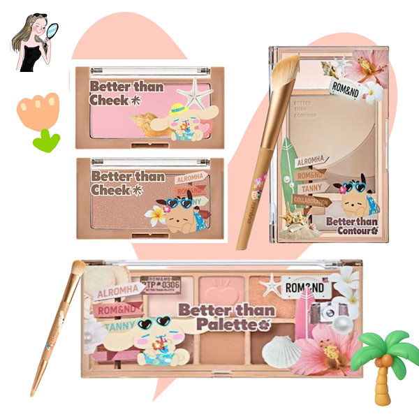 【限定】【サンリオコラボ】【まとめ売り】ロムアンド　ベターザンパレット10 11 サンリオ] ベターザンパレット