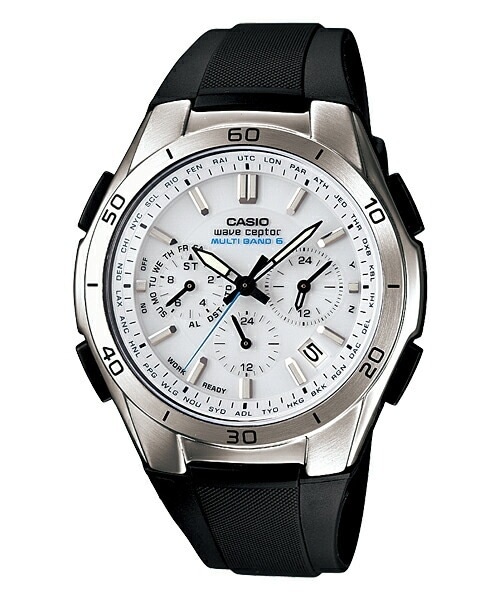 カシオ ウェーブセプター (CASIO wave ceptor) クロノグラフソーラー電波時計 WVQ-M410-7AJF 国内正規品 タフソーラー電波時計「MULTI BAND 6」搭載