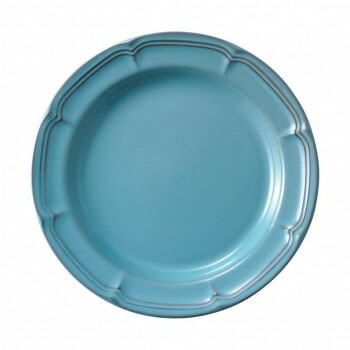 光洋陶器 ラフィネ アンティークブルー 29cmリムプレート 15987102