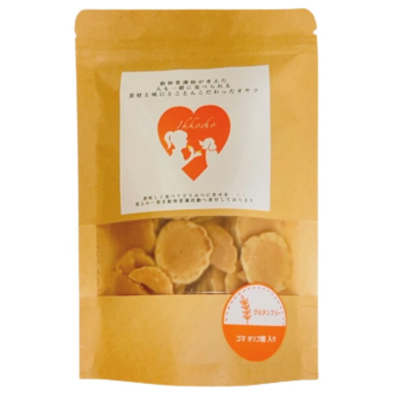 （まとめ買い）一口笑 お米チップス 100g 犬用おやつ [x8]