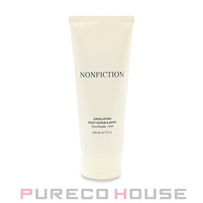 NONFICTION (ノンフィクション) エクスフォリエイティング ボディスクラブ & ウォッシュ 200ml