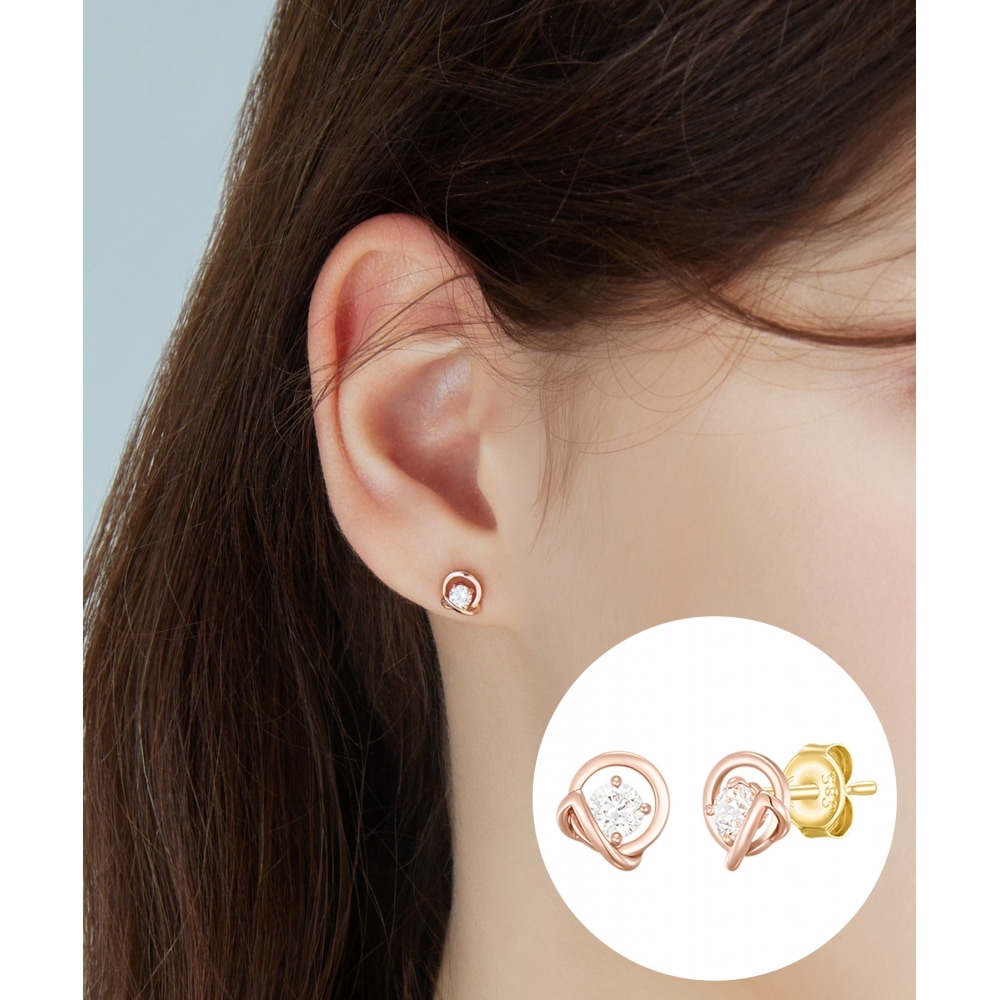 ジェスティーナエーター 14K イヤリング (JJEREQ3BF689R40A0)