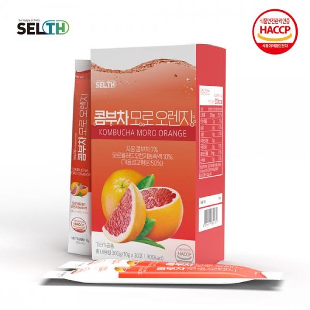 韓国-K MEAL コンブチャモロ オレンジ 10gX30フォー 甘酸っぱく スリム-K FOOD