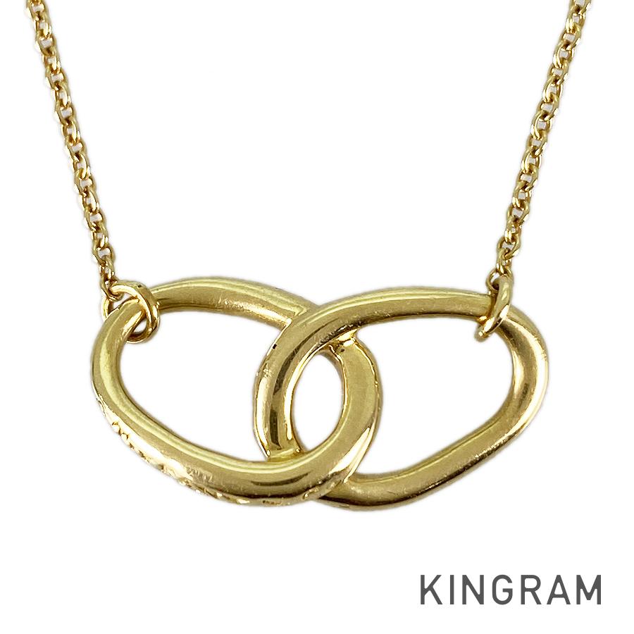 ダブルループ ネックレス ftj【中古】