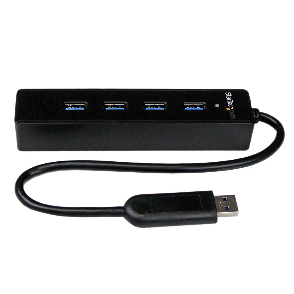 StarTech.com [ST4300PBU3] 4ポート SuperSpeed USB3.0ハブ