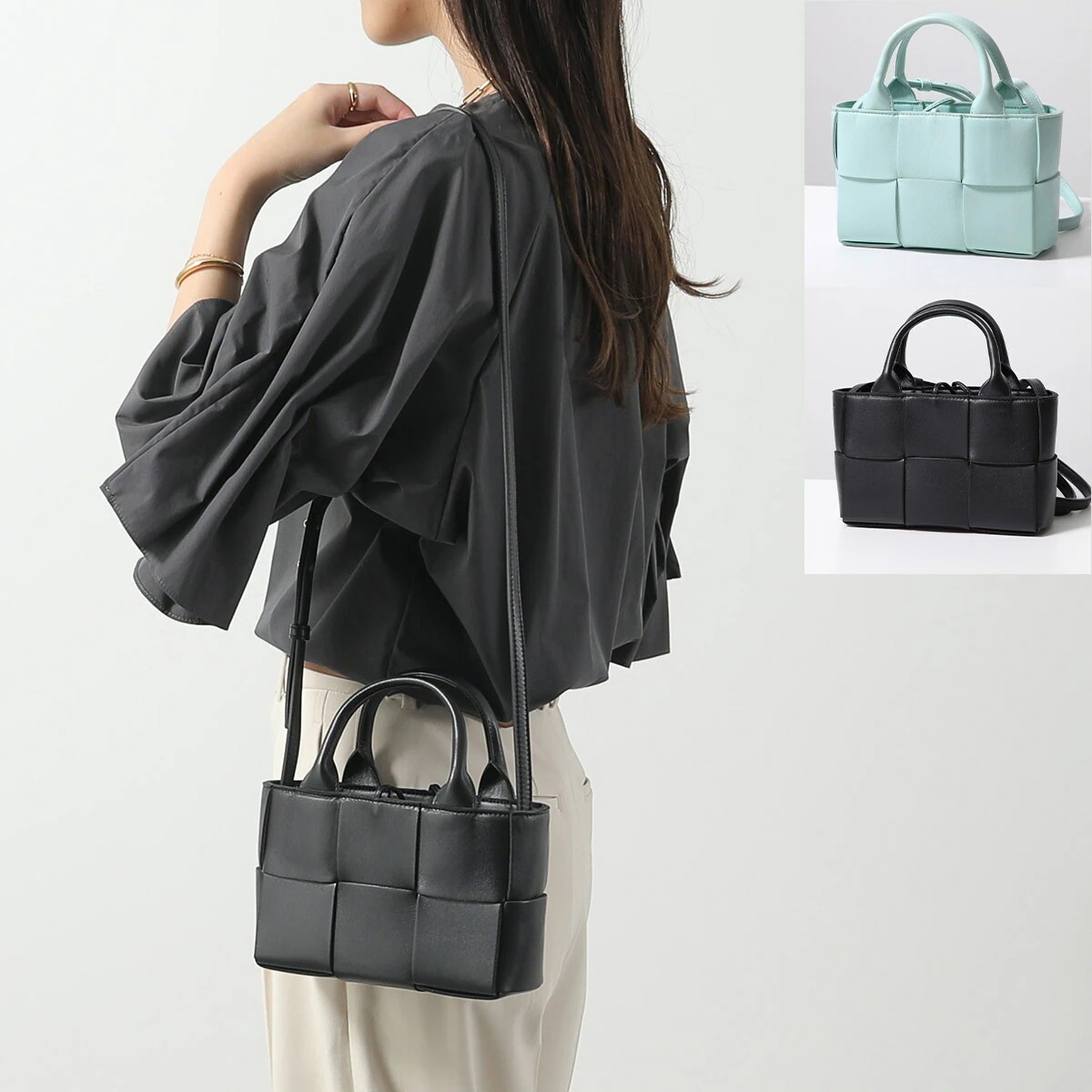 BOTTEGA VENETA ボッテガヴェネタ ハンドバッグ CANDY ARCO キャンディー アルコ 729029 VCQC2 ショルダーバッグ マキシイントレ ポーチ 729029VCQC28