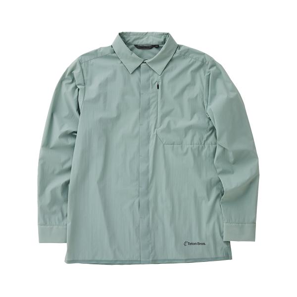 Teton Bros ティートンブロス SWEET WATER SHIRT アウトドア 登山 キャンプ 自転車 ファッション 旅行 Grayish Green