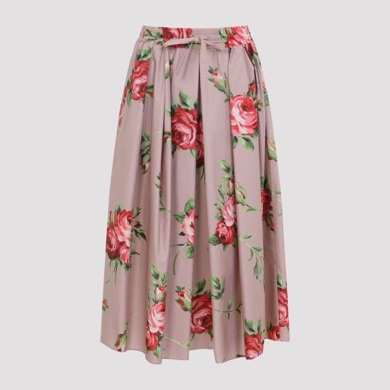 DOLCE & GABBANA Women Mid Skirts F4DC7T HS5UT HF5ZN BOUQUET ROSE F ROSA
