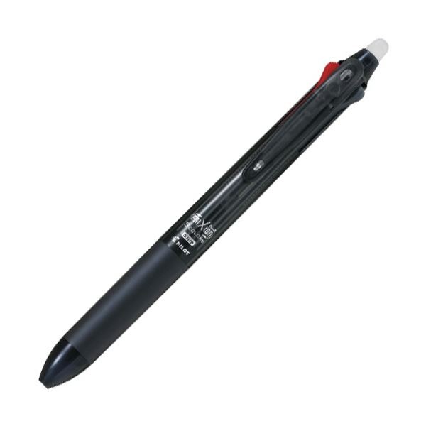 （まとめ） パイロット多色ゲルインキボールペン フリクションボール3 スリム デザインシリーズ 0.5mm （軸色：ブラックライン）LKFBS60EF-DBL 1本 (×10セ...
