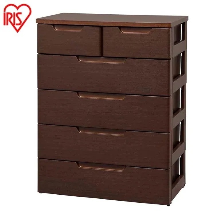 チェスト 5段 アイリスオーヤマ 完成品【2個セット】マルチユースチェスト アイリスオーヤマ 木目ブラウン MU-7242v アイリスオーヤマ メガ割