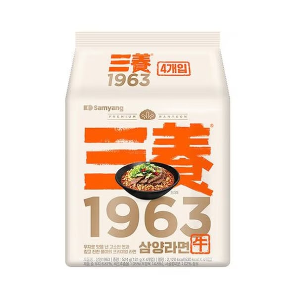Qoo10] Samyang Foods 三養1963ラーメン 4+4
