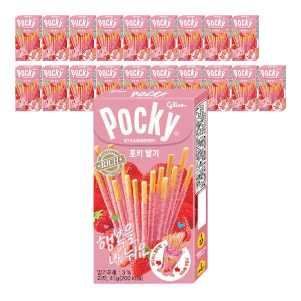 ヘテ ポッキー イチゴ 41g 20個