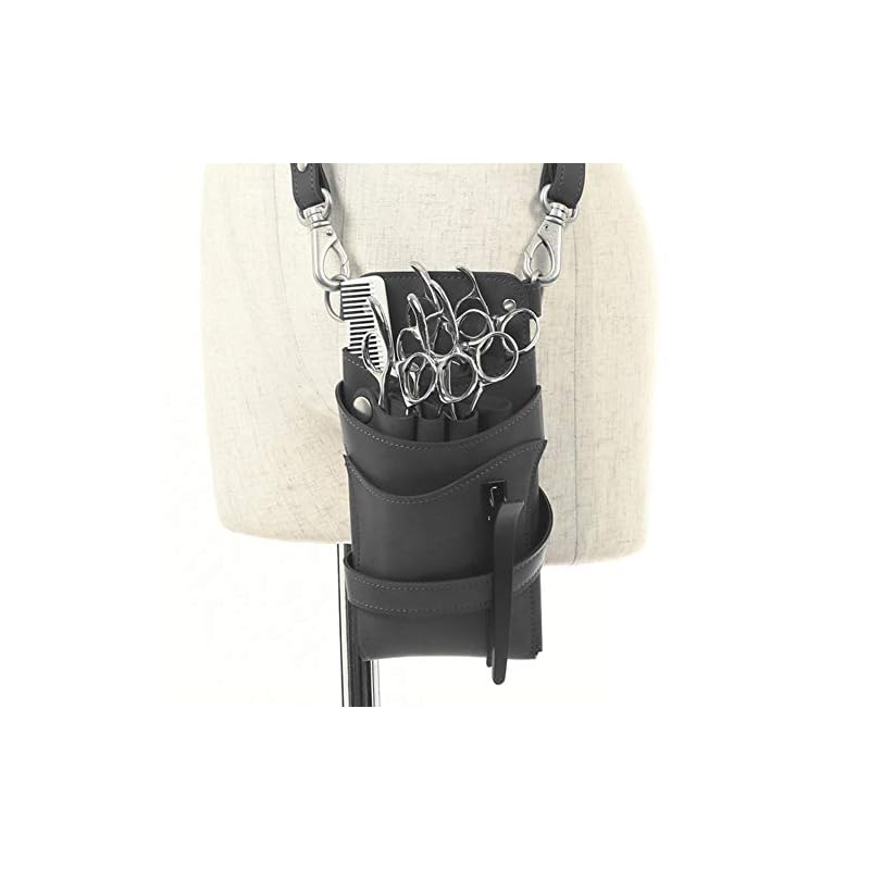 DEEDS 国内シザーケース専門メーカー オリジナル シエーナ no.306 アッシュグレー 46丁入 シザーケース プロ仕様 美容師 トリマー