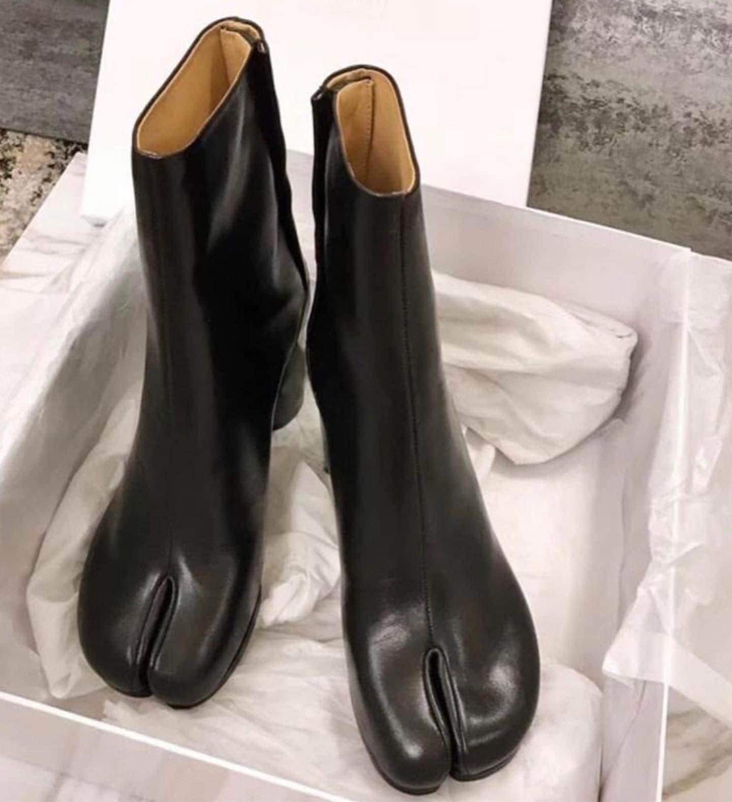 [急速出荷]足袋 ブーツ 3色 足袋ヒール　タビブーツ 大人可愛い 韓国系 オルチャン 人気 トレンド 新作 20代 30代 40代 シューズ 靴 きれいめ かわいい おしゃれ1145124380