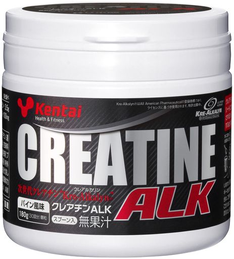 KENTAI(健康体力研究所) クレアチンALK 180G(約30回分)顆粒 パイン風味