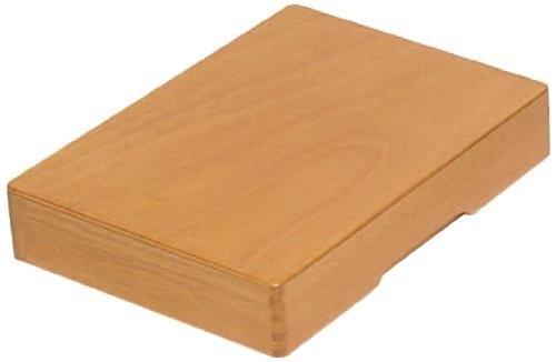 （まとめ買い）コレクト 決裁箱 A4 木製 生地塗 T-73 [x3]